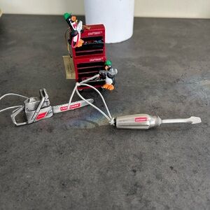 Vintage Sears Craftsman Holiday Ornament Set